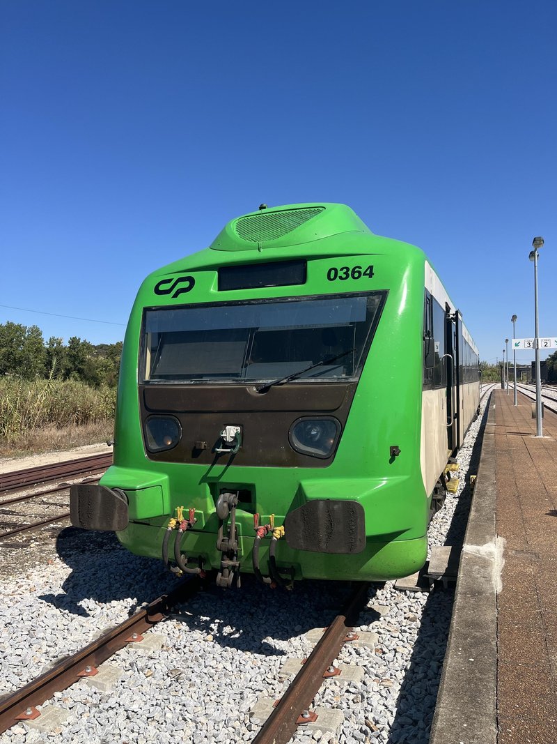 Le train vert du Portugal